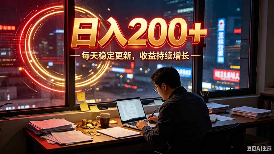 番茄达人变现新玩法，全自动运行 每日300+-云网创
