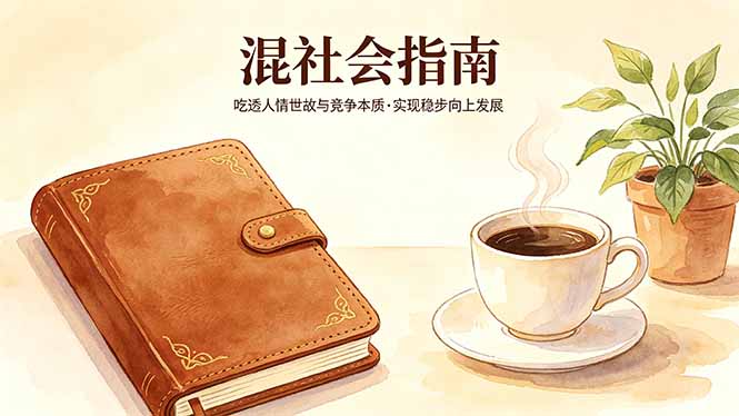 付费文章：混社会指南，吃透人情世故与竞争本质，实现稳步向上发展-云网创