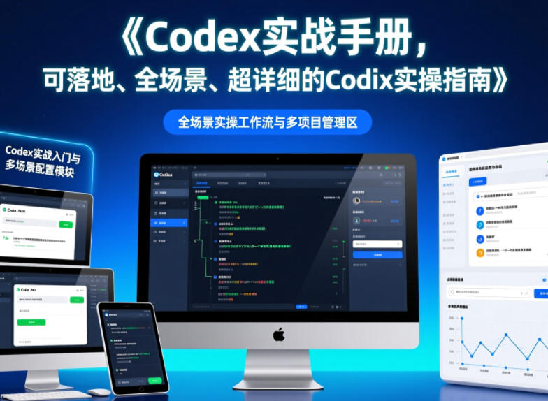 Codex实战手册，可落地、全场景、超详细的Codex实操指南-云网创
