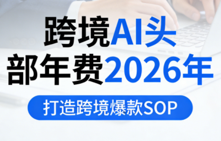 跨境AI头部年费2026年，打造跨境爆款SOP(更新6月)-云网创