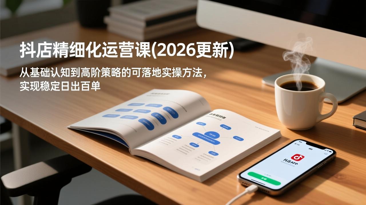 抖店精细化运营课(更新6月-云网创