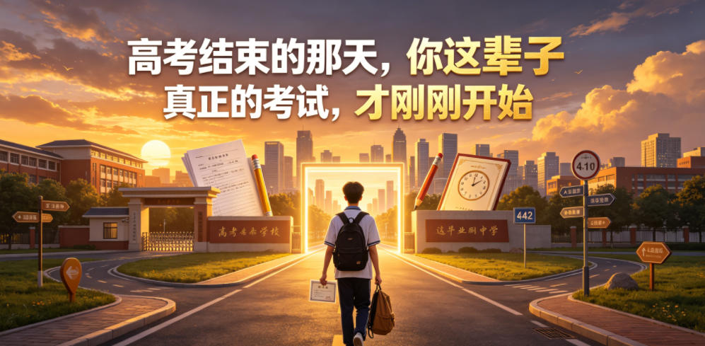 付费文章：高考结束的那天，你这辈子真正的考试，才刚刚开始-云网创