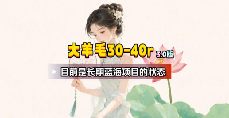 【大羊毛】几分钟30-40r,【流量体联盟】,可以矩阵,操作无脑简单-海桐网创