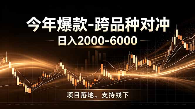 全新跨品种对冲模式上线！日稳定盈利 2000-6000，合规长久可批量放大-海桐网创
