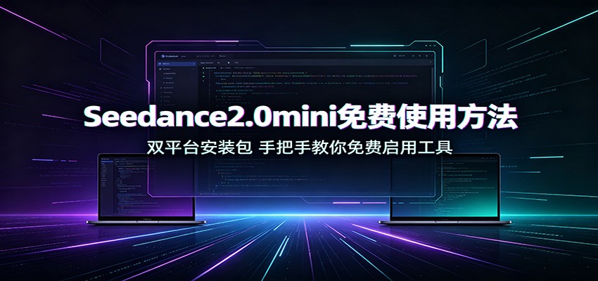 Seedance2.0mini免费使用方法：双平台安装包，手把手教你免费启用工具-海桐网创