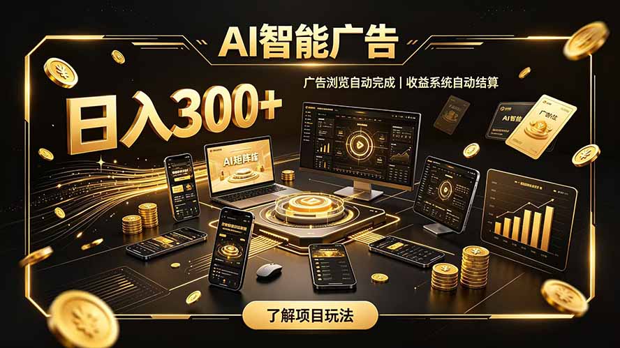 自研 AI 系统｜轻资产起步｜长期稳定收益｜宝妈 上班族轻轻松松日入300+-海桐网创