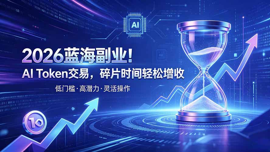 AI Token算力赛道!普通人可入局的数字副业-海桐网创