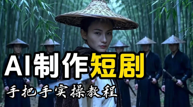 【保姆级手把手教程】AI短剧制作完整流程教学，从小白零基础到成片大神-海桐网创