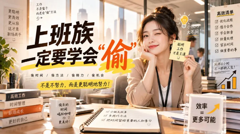 某社群精选付费文:上班族一定要学会“偷“-海桐网创