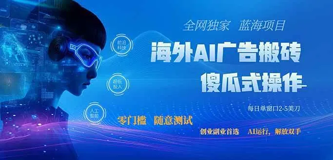 (20415期)全网独家!2026美金搬砖新项目,低门槛高回报,长久绿色稳定,用副业改写人生-海桐网创