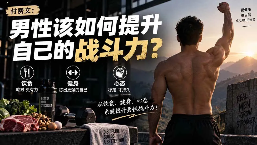 (20421期)付费文章:男性该如何提升自己的战斗力?-海桐网创